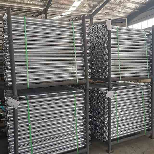 Cuplock Scaffolding System Galvanized Ledger สำหรับการสร้าง